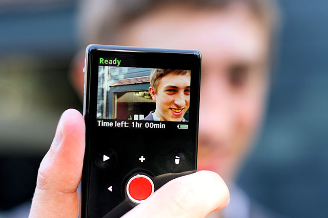The Flip video camera gave you permission to shoot anything