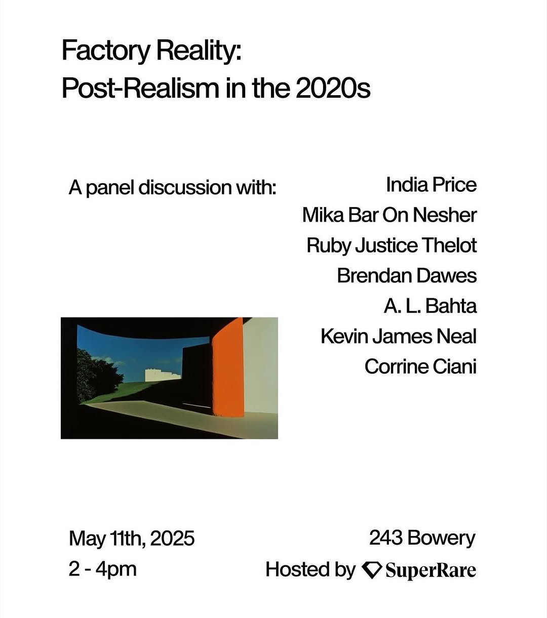 I’ll be live via satellite – well actually Google Meetup – to take part in this panel discussion with these super smart people on May 11th @offlinenyc following the opening of the Factory Reality show on May 8th